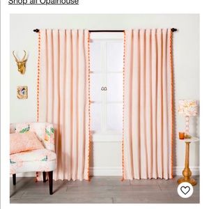 Opal house curtain rams new never used